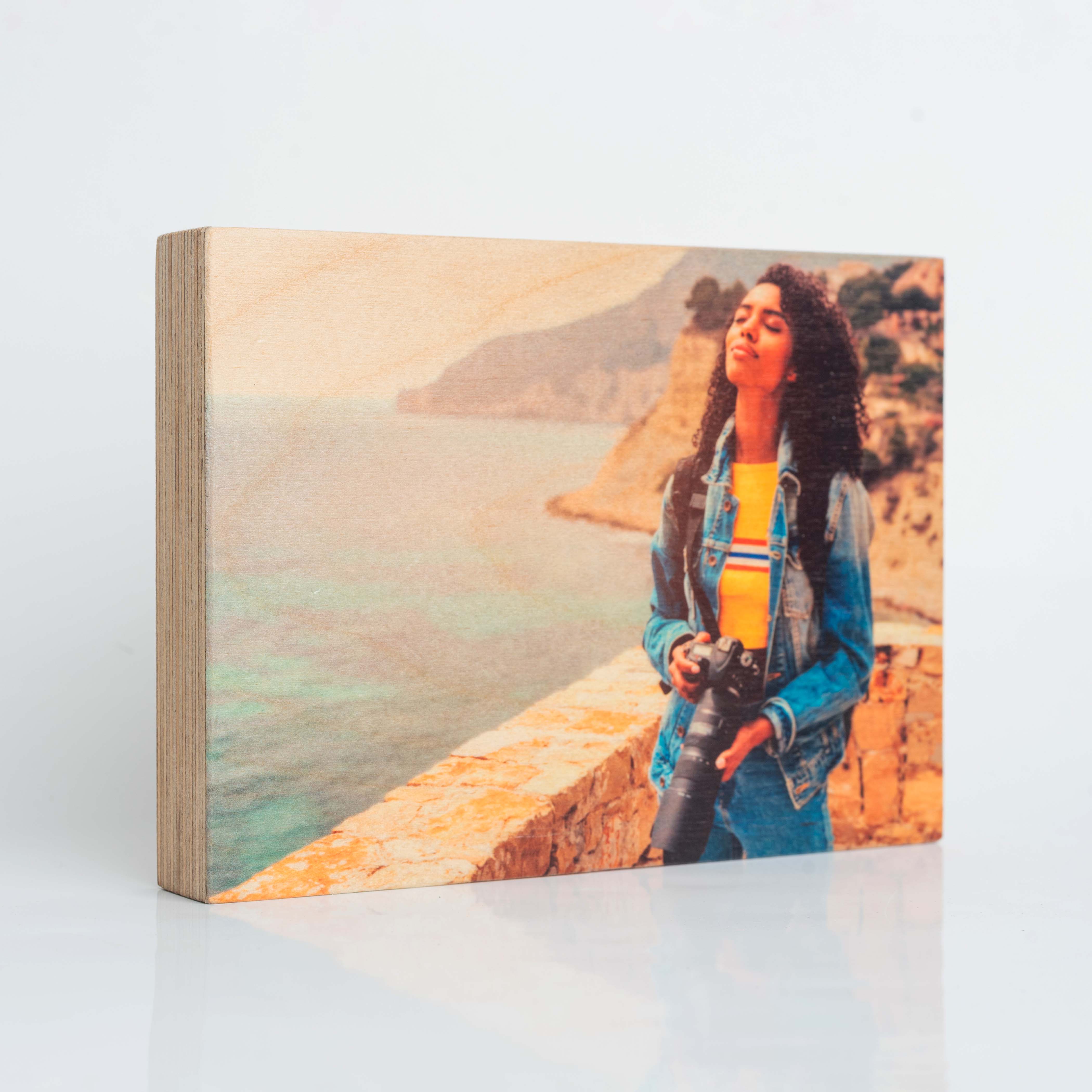 Wooden Photo Block